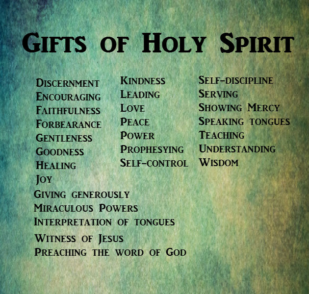 9 Gifts Of The Holy Spirit In The Bible / What Happens At